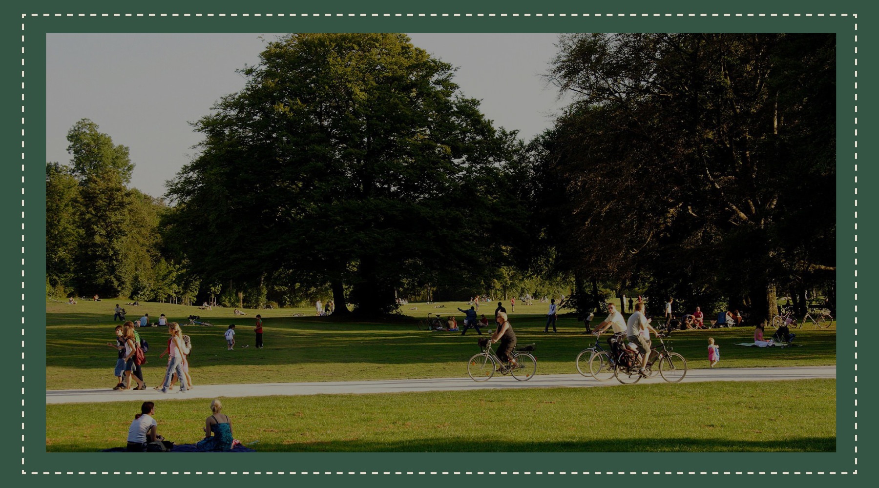 people outdoors at a park